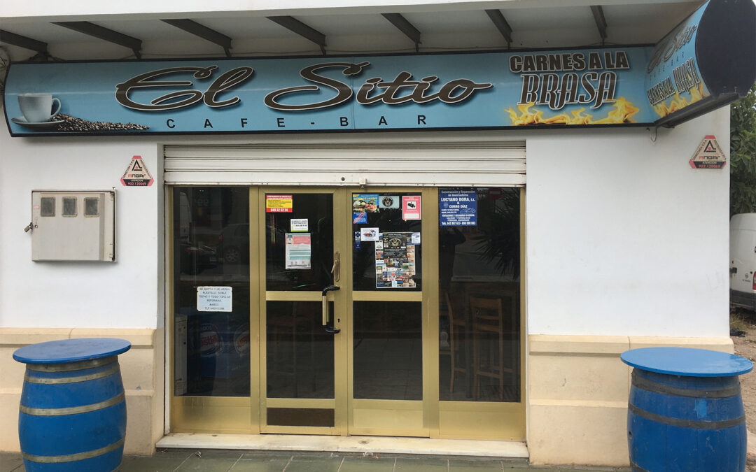 Café – Bar El Sitio. Santa María del Águila. El Ejido (Almería).