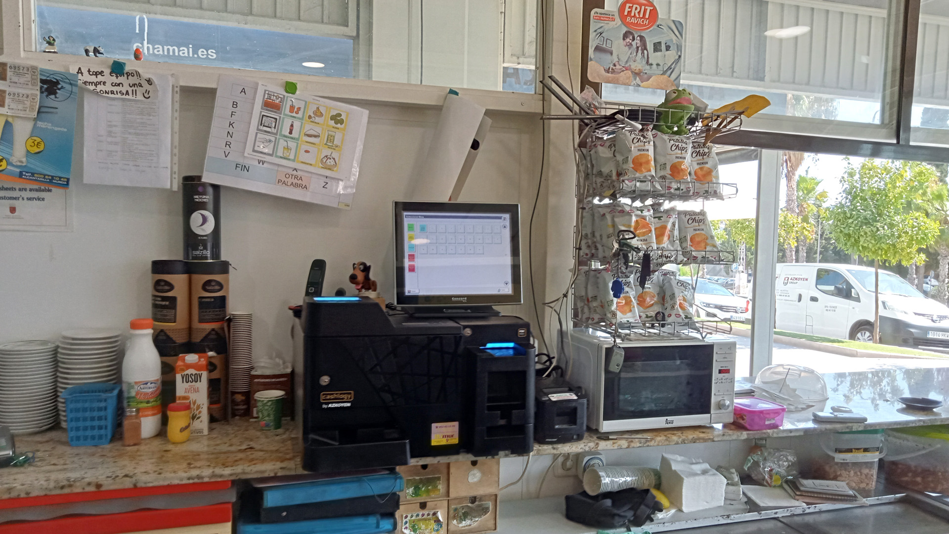 quiosco desatendido cashlogyy