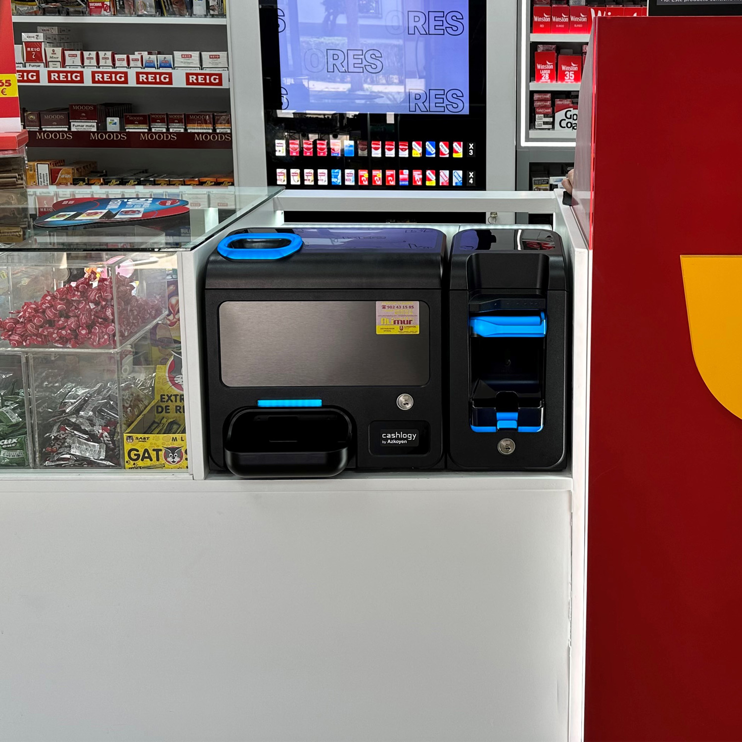 quiosco desatendido cashlogyy