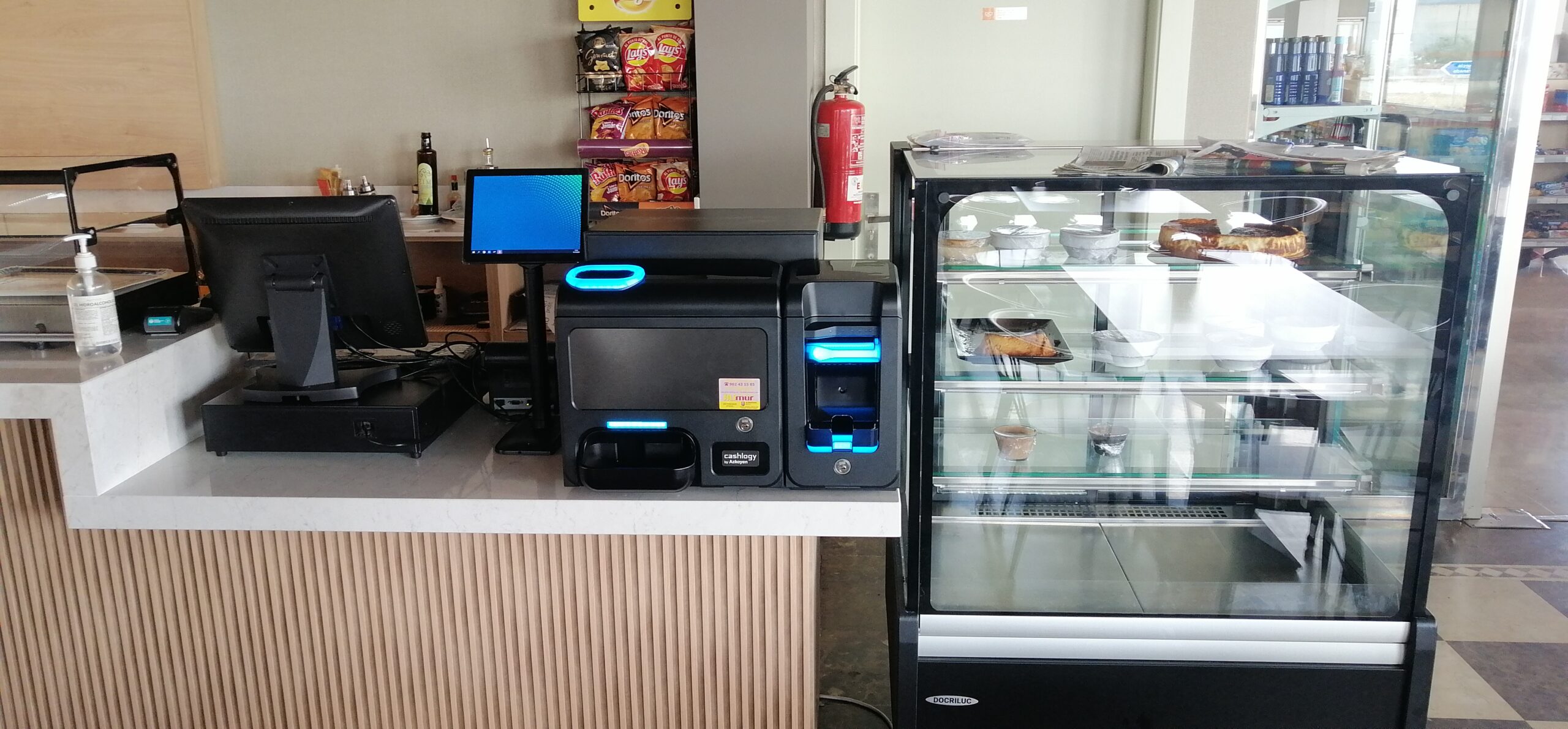 quiosco desatendido cashlogyy