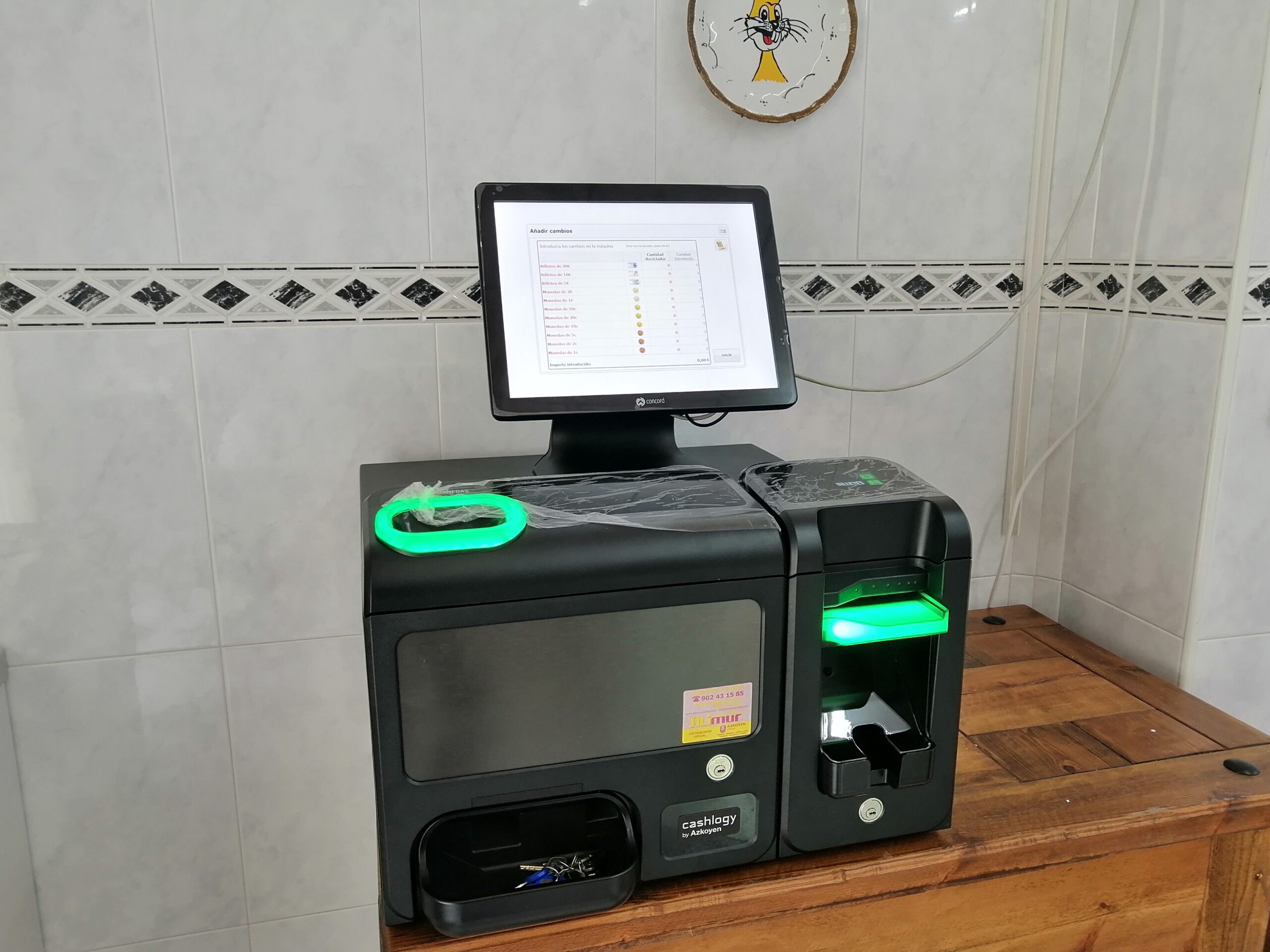 quiosco desatendido cashlogyy