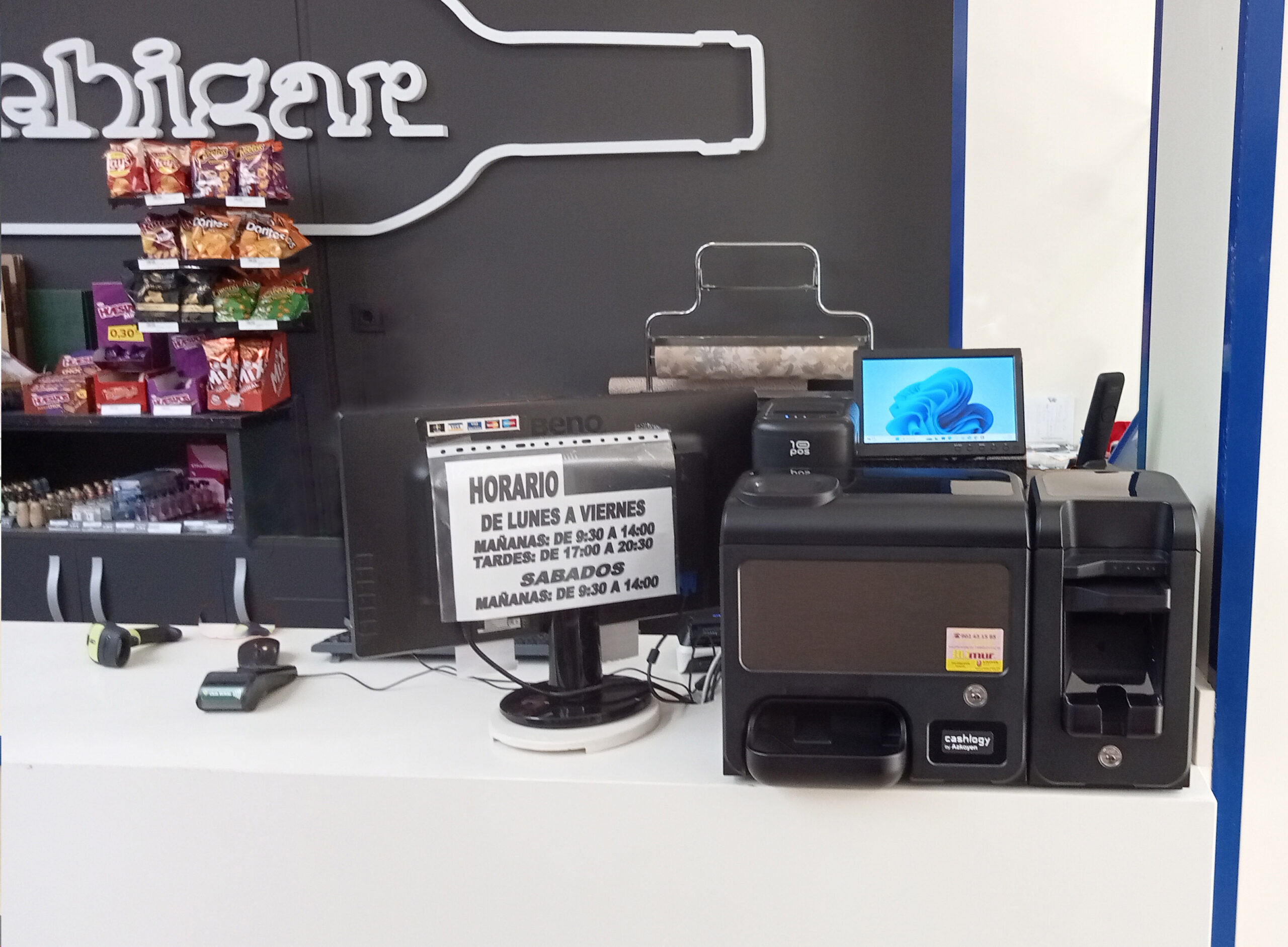 quiosco desatendido cashlogyy