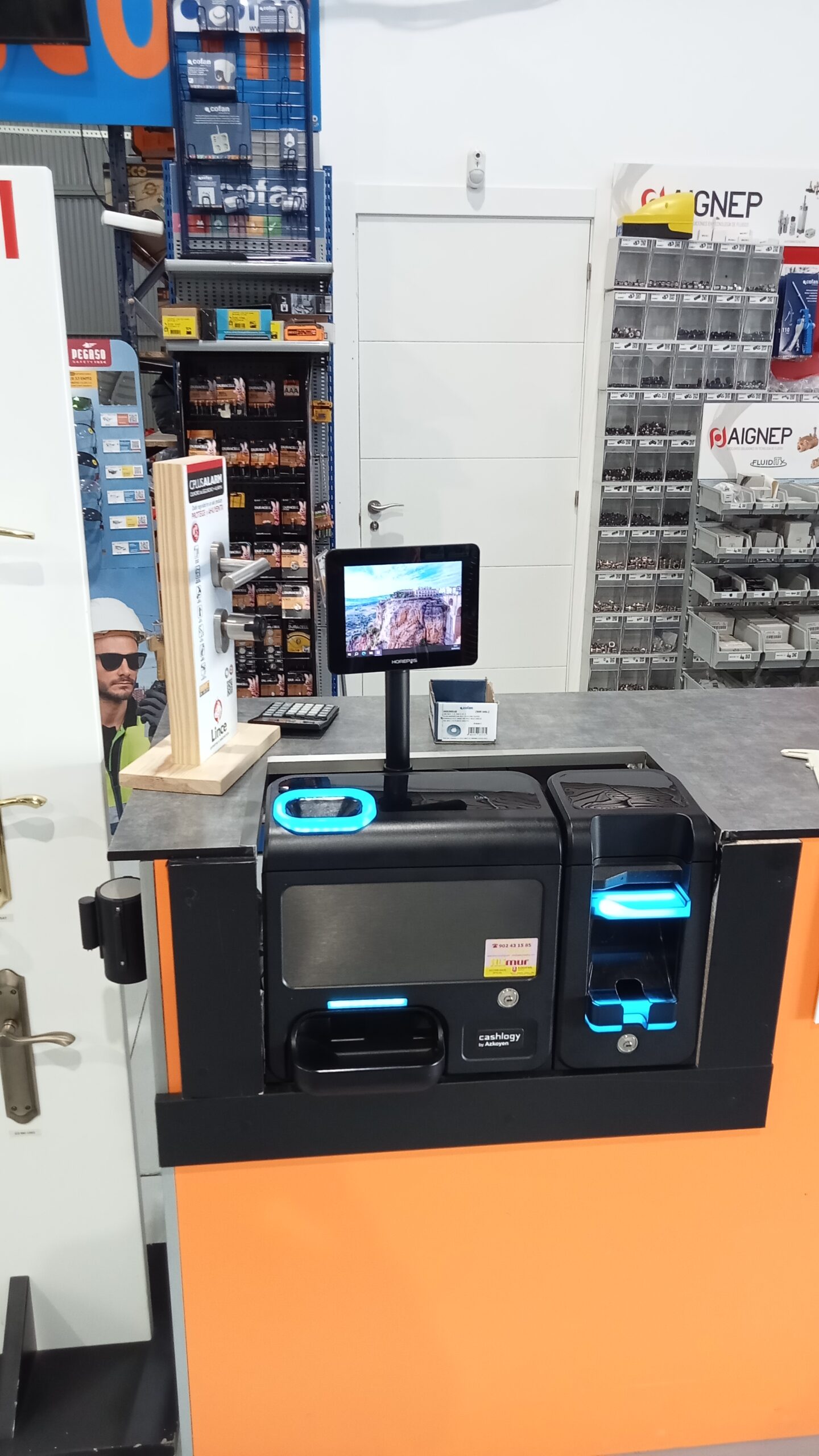 quiosco desatendido cashlogyy